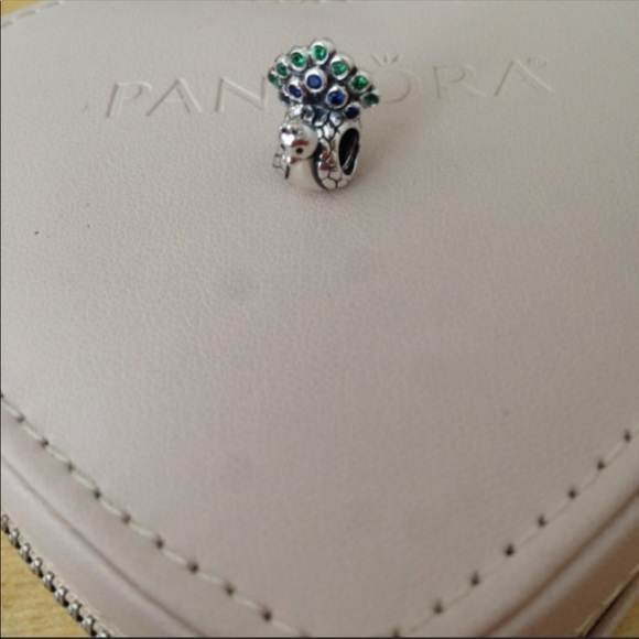 pandora peacock charm. Ale 925 s - Picture 2 of 2